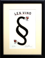 Jiří Slíva - Lex vino - grafika
